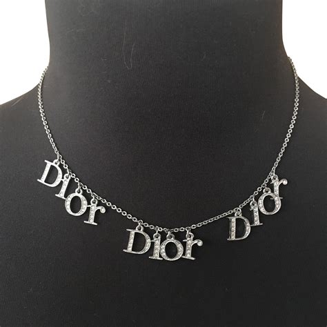 chaine dior femme|colliere femme Dior.